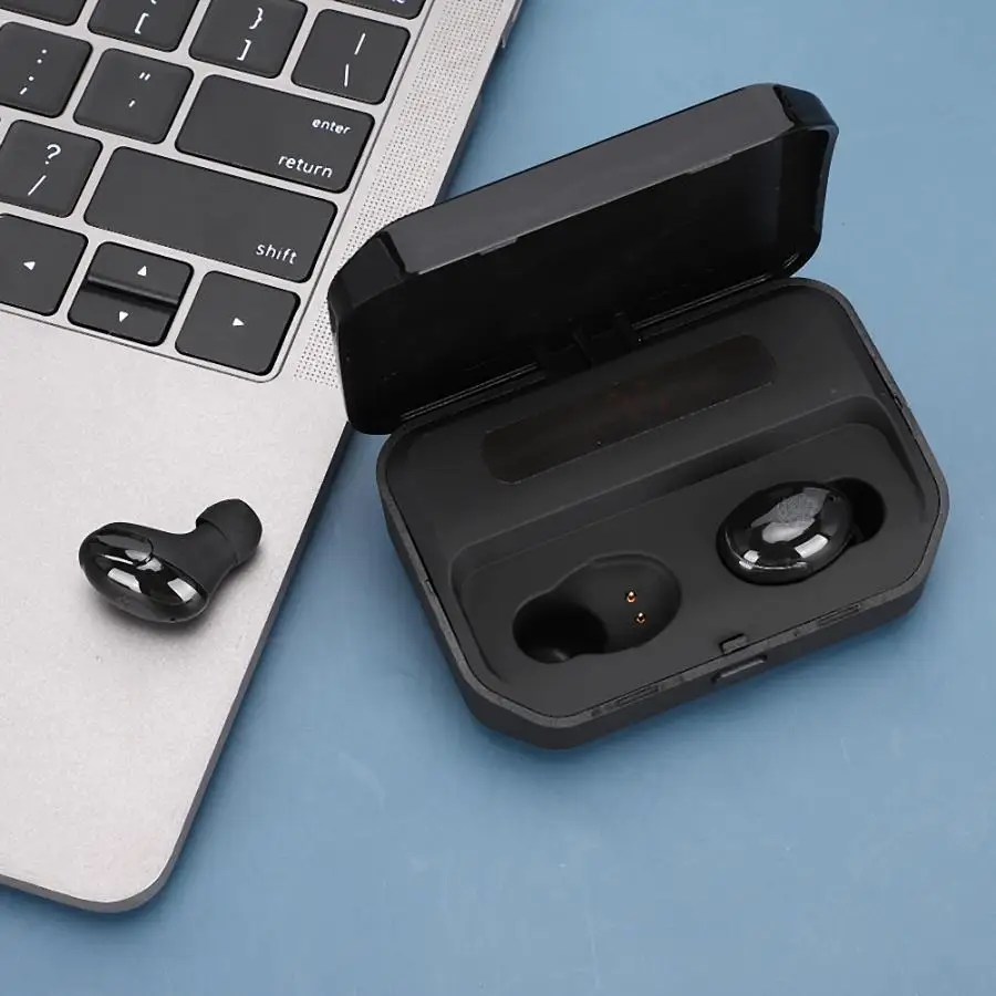 Портативные Bluetooth наушники G12 5 0 сенсорный светодиодный дисплей Спортивная