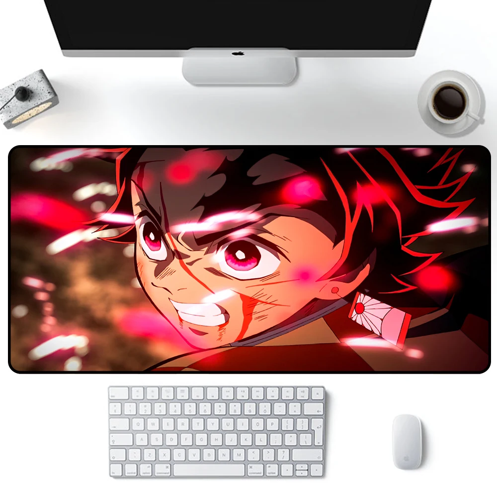 

Demon Slayer keyboard pad Gaming accessories non-slip mat gamer carpet Long padding deskpad mousepad company Mouse mat Play mat