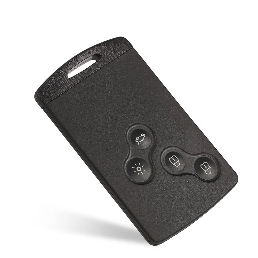 WhatsKey 4 кнопки без ключа дистанционного смарт-карты оболочки для Renault Laguna Koleos Megane