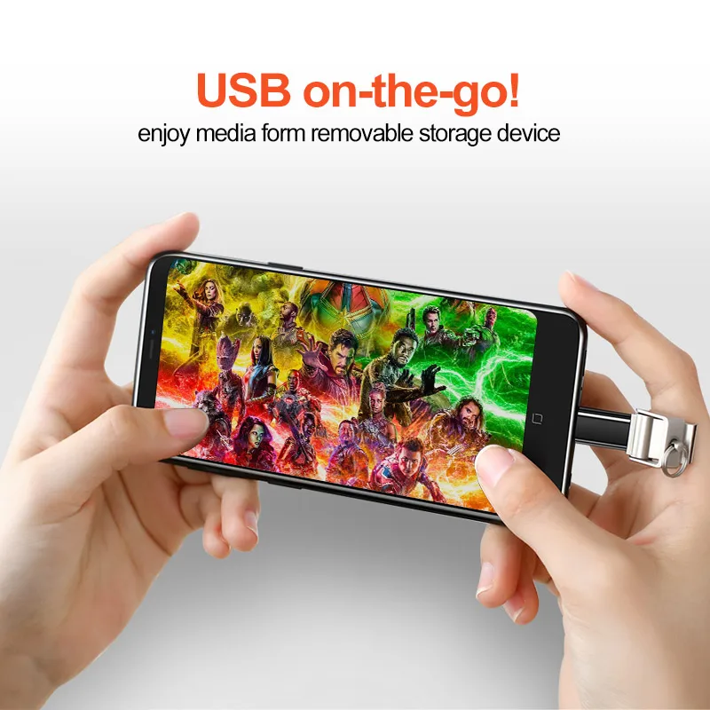 Переходник OTG с Type C на Micro USB для Samsung s8 Huawei P10 P9|Переходники и адаптеры| |