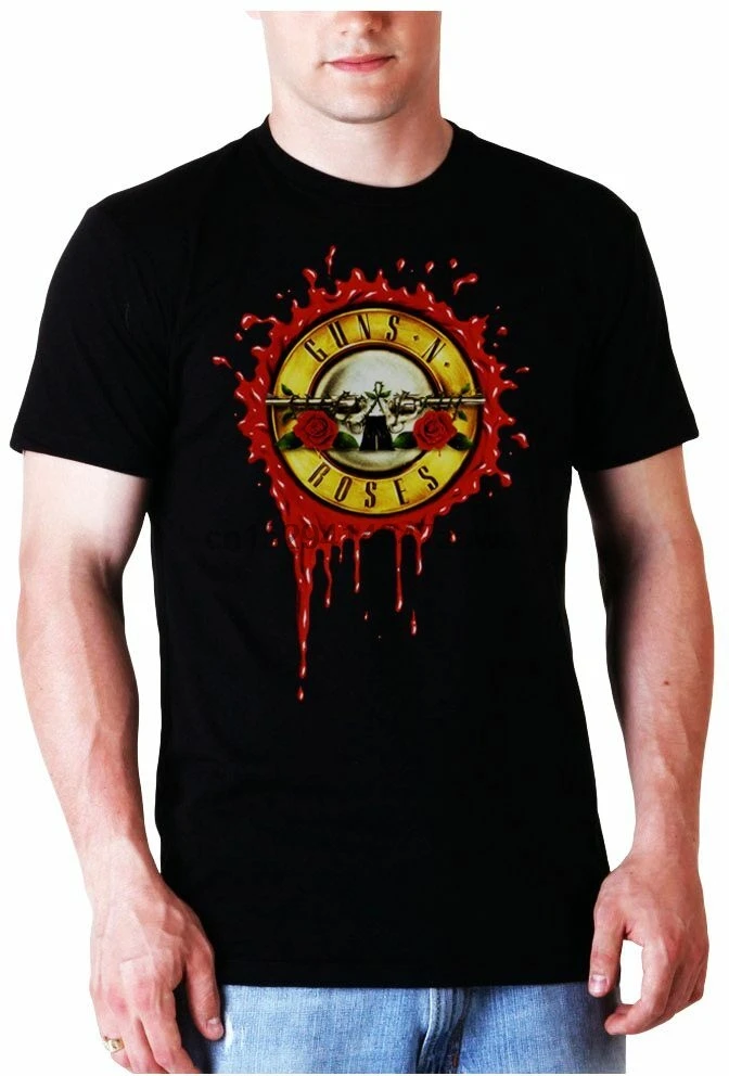 Графическая футболка Guns N Roses Dripping (размеры S-4XL) готова к отправке! - купить по