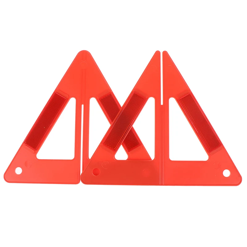 

Auto Foldable Warning Triangle Stand Car Safety Emergency Reflective Flash Sign Board Folding Vehicle Fault Cars Stop Sign Stand