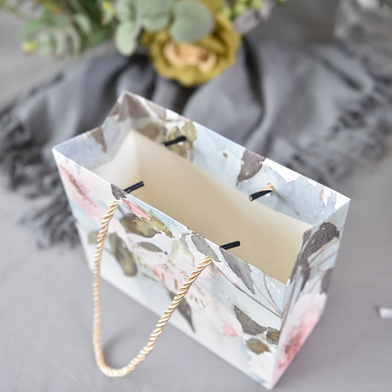 Новое поступление свадебный подарочный пакет упаковочная коробка с мраморным