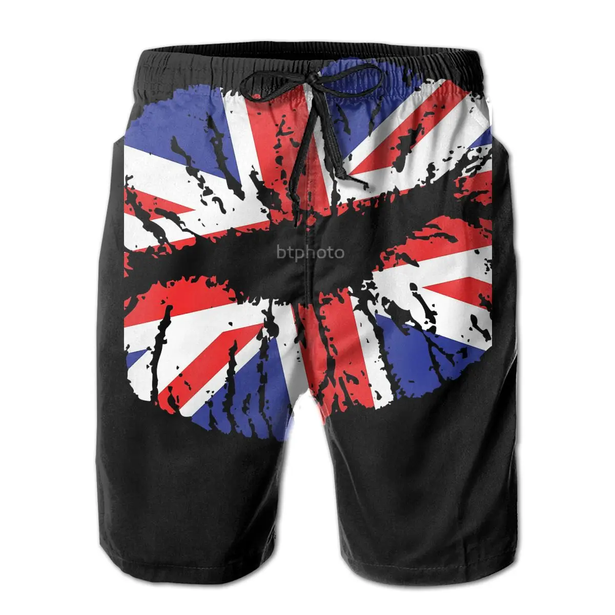 

Пляжные дышащие быстросохнущие Sarcastic R333 беговые Британские губы Гавайские брюки