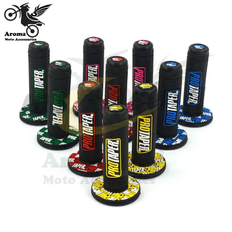 Цветная прозрачная ручка для мотоцикла 24 мм 22 профессиональные аксессуары гонок