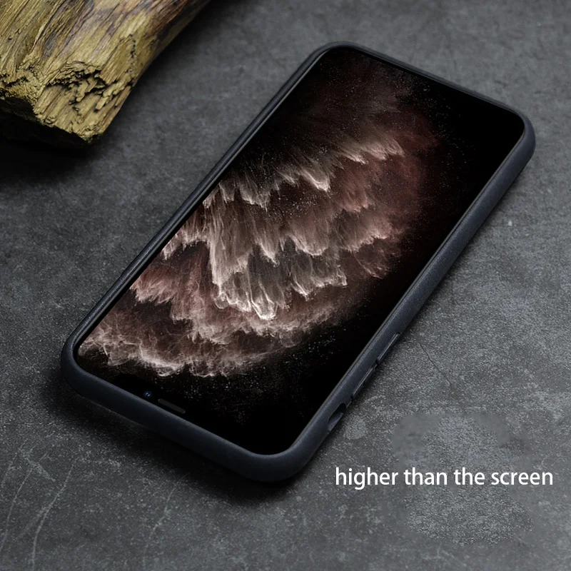 Чехол для iPhone 11 Pro Max черное дерево 3D стерео тиснение резная деревянная Задняя накладка чехла из ТПУ для iPhone 11 iPhone 11 Pro