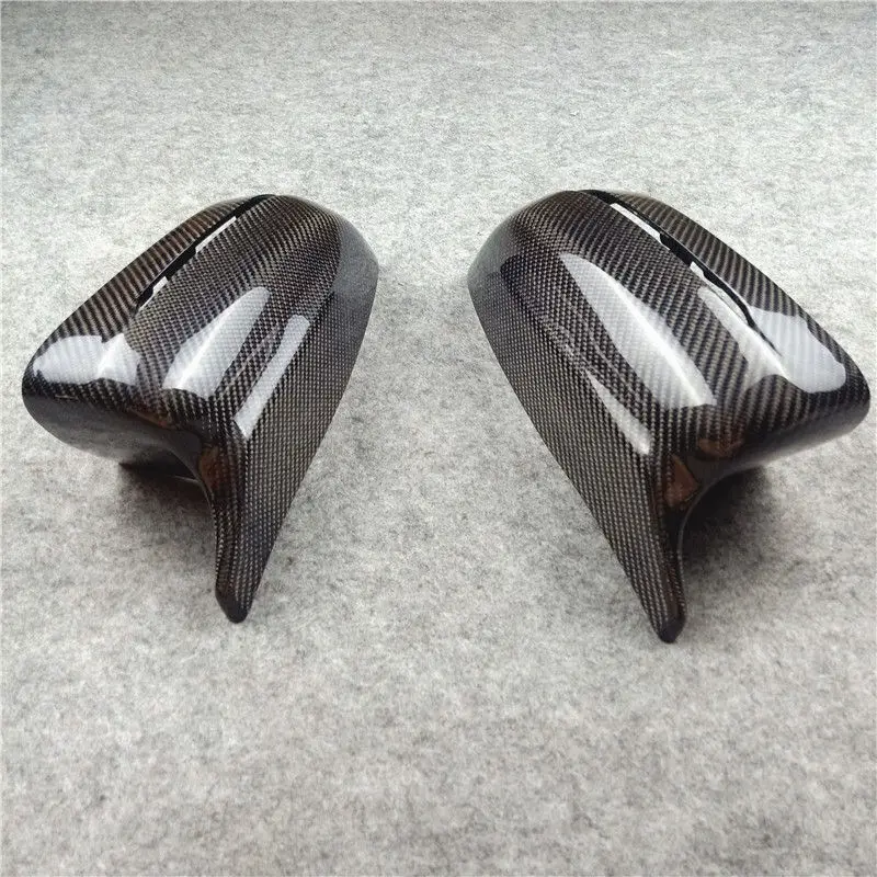 1 пара новая модель корпус для зеркала заднего вида из углеродного волокна BMW 3