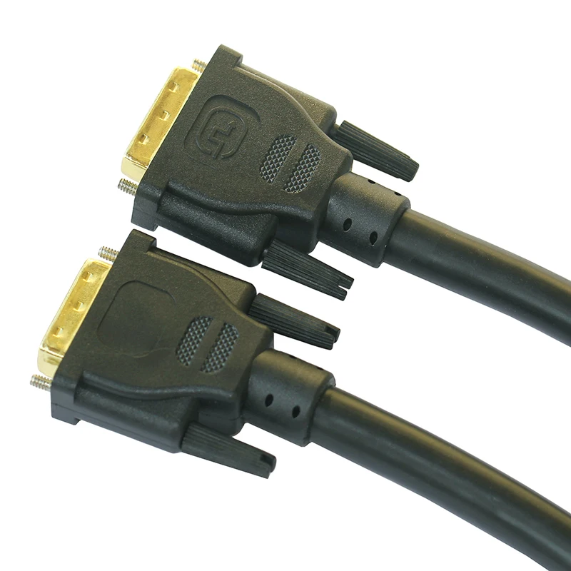 DVI D 24 + 1 Full Pin внутренний Штекерный кабель для HD монитора с большим экраном|dvi-d