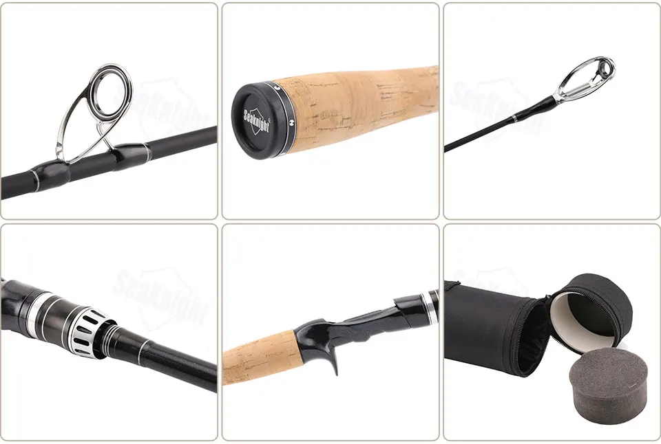 SeaKnight YASHA Удочка 2,1 м, 2,4 м, 2,7 м, 3,0 м, 4 секции, М, спиннинг из углеродного волокна/Литье, удочка для путешествий, 10-30 г, рыболовные снасти