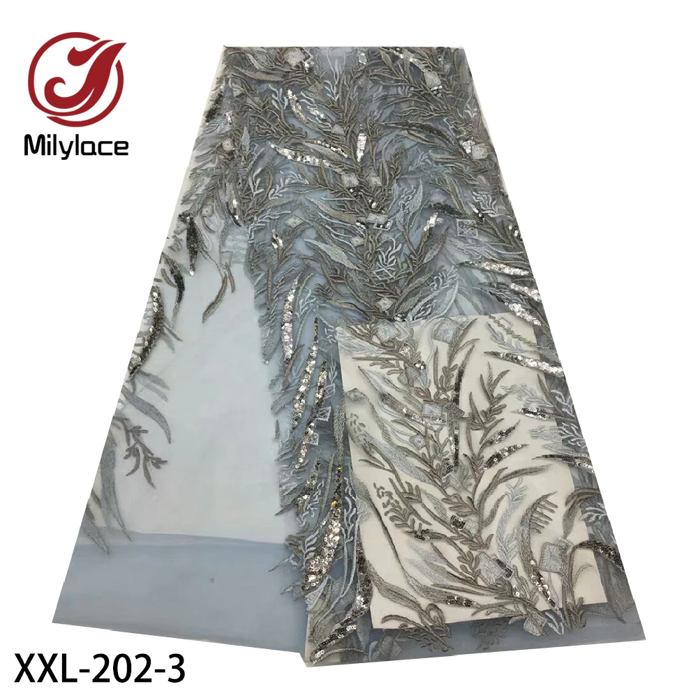 Кружевная ткань с блестками в нигерийском стиле 2020 высокое качество Африканский
