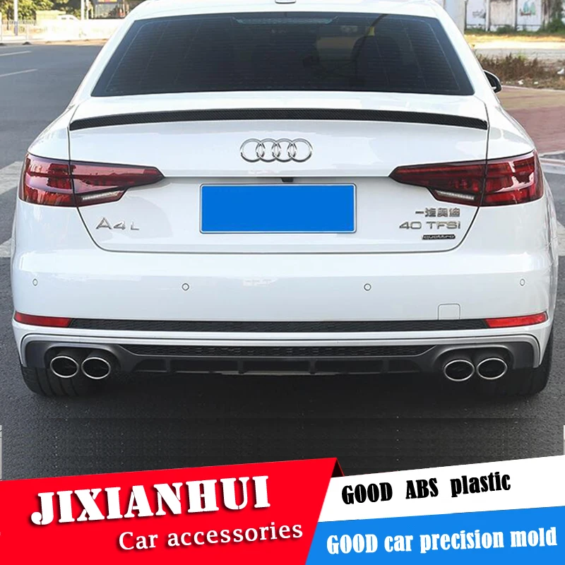 

Спойлер для Audi A4 2018-2019 Audi A4 BGIV спойлер из АБС-пластика цвет заднего крыла автомобиля задний спойлер