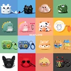 Чехол для наушников Huawei Freebuds Pro 3 4i, силиконовый чехол с милым мультяшным рисунком собаки, медведя, чехол для Freebuds Pro 3, аксессуары для наушников