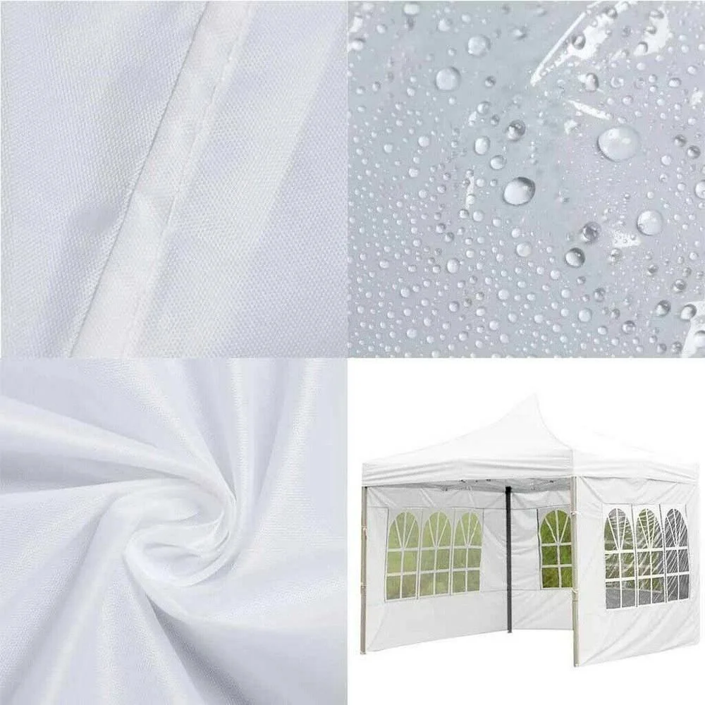 

Portable Oxford Cloth Rainproof Garden Shade Party Waterproof Canopy Top Replacement Covers Shelter Windbar Gazebo Accessories