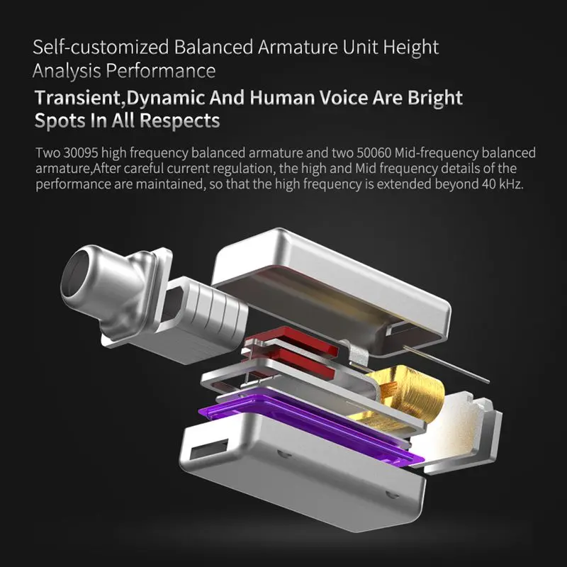KZ ZS10 Pro 3,5 мм проводные наушники 4BA 1DD 10 единиц HiFi гарнитура тяжелый бас шумоподавление катушки железные наушники с HD микрофоном