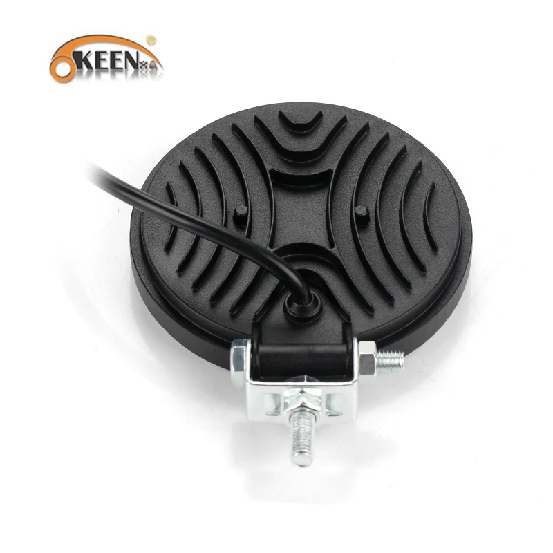 OKEEN Round 102W 4.3inch led work lights for tractors strobe 34LED Woking light Fog offroad bar 4x4 Truck SUV ATV | Автомобили и