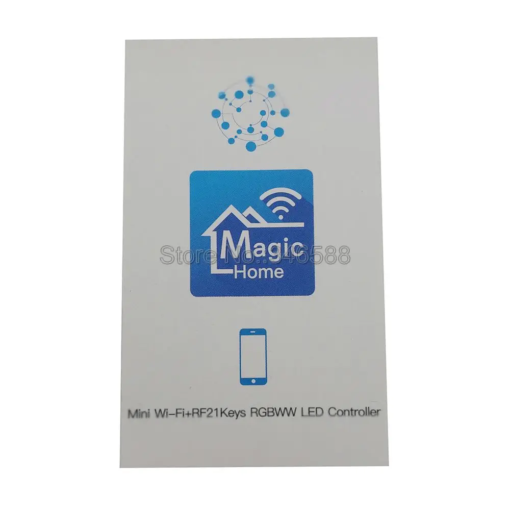 Пульт дистанционного управления Magic Home Mini Wi-Fi RGBWC 12 В 24 21 ключ RF APP/Alexa Google голосовое