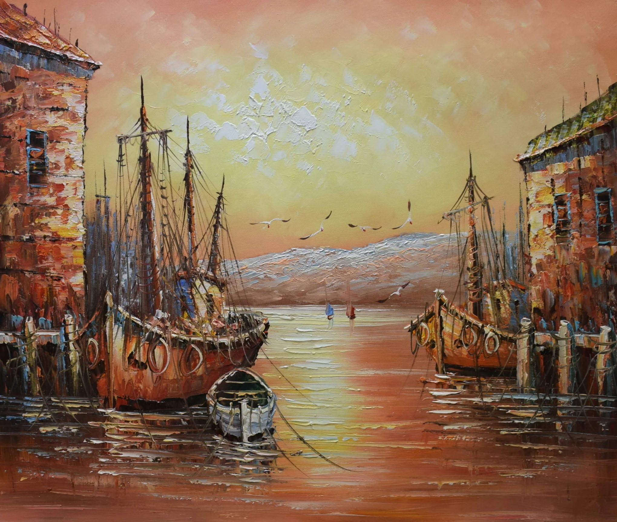 Ультра низкая цена распродажа 100% Ручная роспись Современная картина маслом на