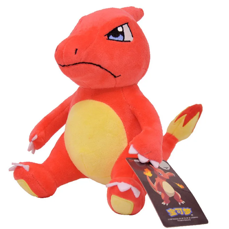 Покемон 20 см оригинальная плюшевая игрушка чармандер Эволюция Charmeleon мягкие