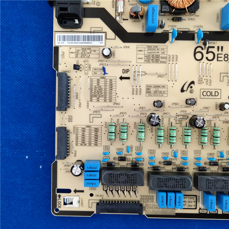 Good test for Samsung UN65MU8500FXZA UN65MU8000F L65E8NR_MHS power supply board BN44-00912A L65E8NR_MHS UN65MU9000F UN65RU7200F