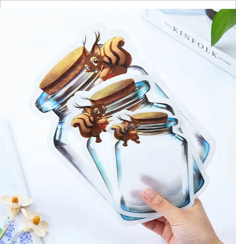 Упаковка банка Многоразовые Пакеты для закусок мобильные герметичные пакеты