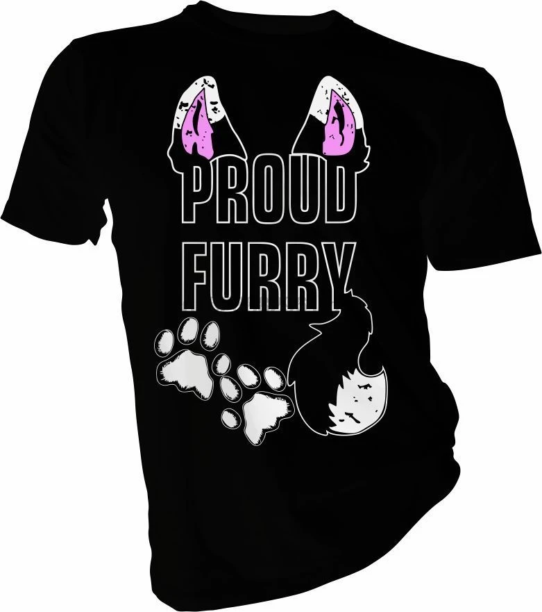 Пушистый мех костюм меховые костюмы лиса волк взрослая футболка Подарочная