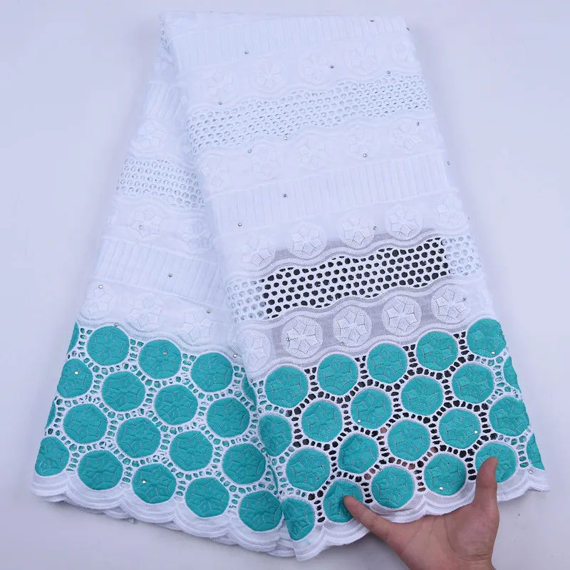 Белая африканская швейцарская кружевная ткань вуаль популярная в Дубае