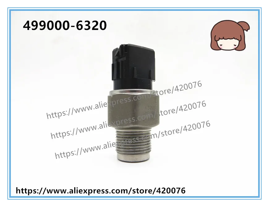 HIGH QUALITY COMMON RAIL DIESEL FUEL PRESSURE SENSOR 499000-6320 | Автомобили и мотоциклы