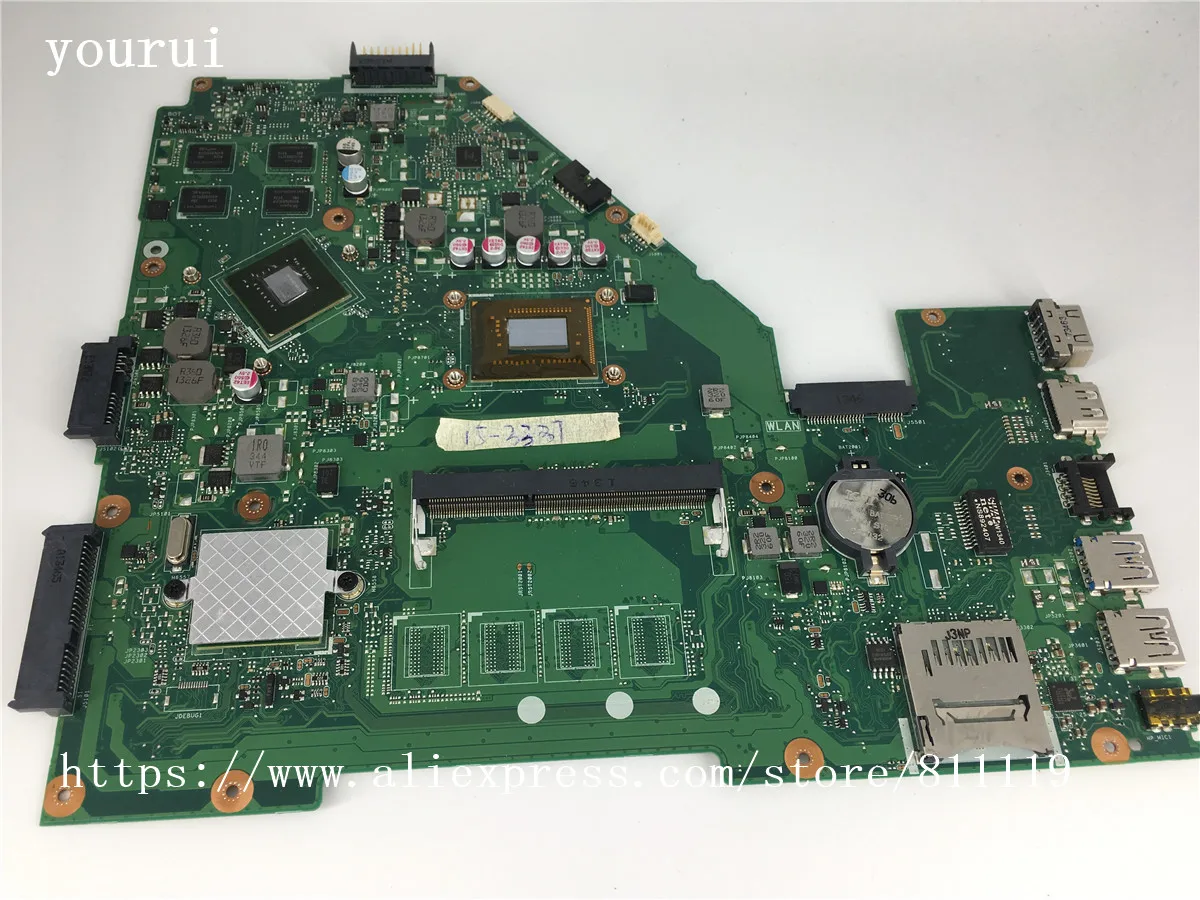 

yourui Original For motherboard For ASUS X550CC REV 2.0 X550CC mainboard Test work perfect w/ i5-3337u without RAM