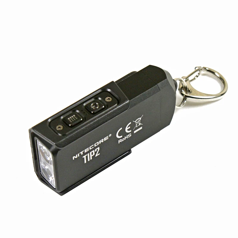 Перезаряжаемый USB-брелок NITECORE TIP2 светильник CREE XP-G3 S3 max 720 люмен расстояние луча 93