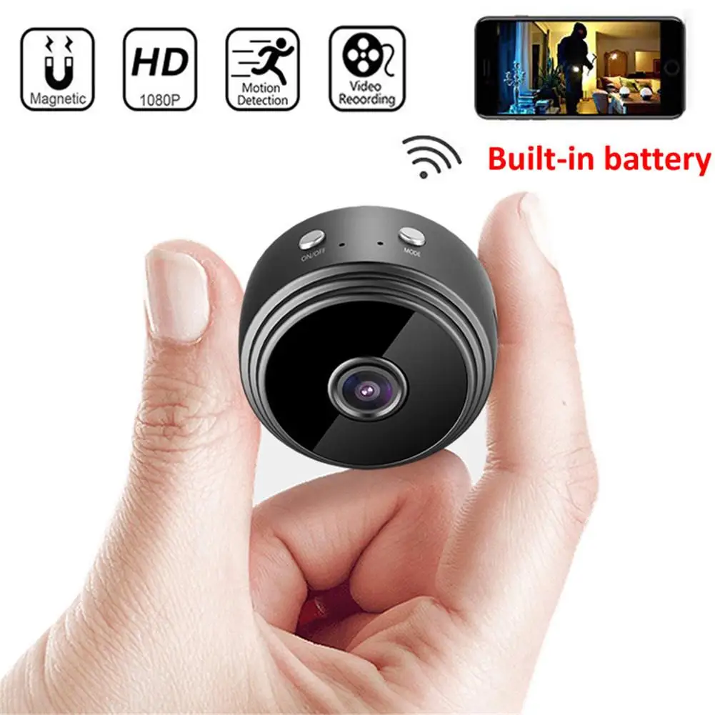 HD 1080P A9 Мини IP камера наружный DVR ночного видения Обнаружение движения домашняя