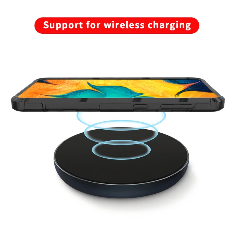 Bumper TPU+PC Shield Silicone Cover for Sansung note 10 Plus A10 A20 A30 A50 M10 with Magnetic Ring Stand | Мобильные телефоны и