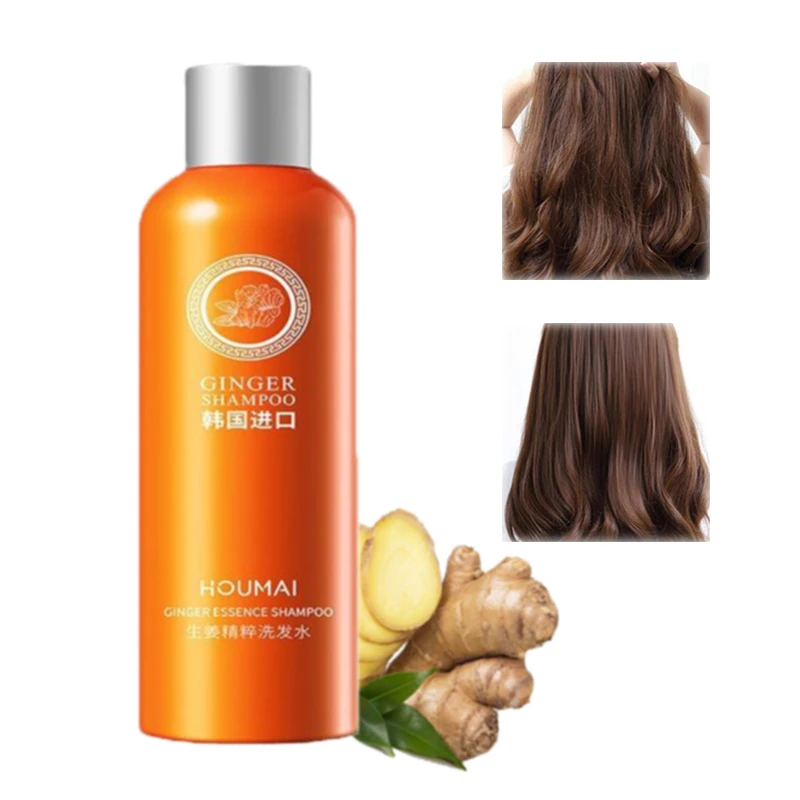 

Шампунь для восстановления плотных волос HOUMAI Ginger шампунь-эссенция для мужчин и женщин