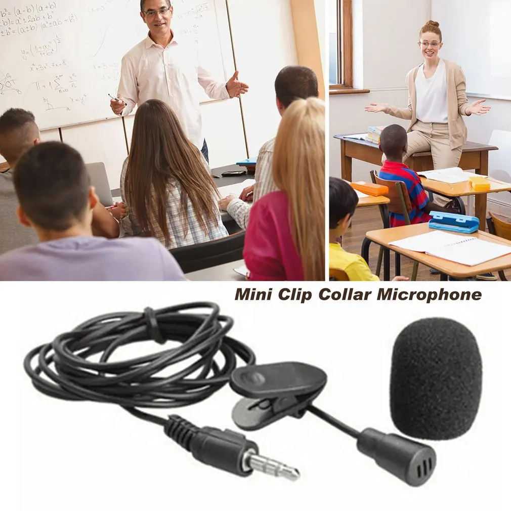 

Portable Mini Mic Microphone Hands Free Clip On Microphone Audio Mic For Computer Laptop (not Mobile Phone) 3.5mm Lound Speaker