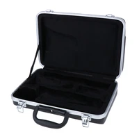 square clarinet hard protection case travel gig bag professional parts black