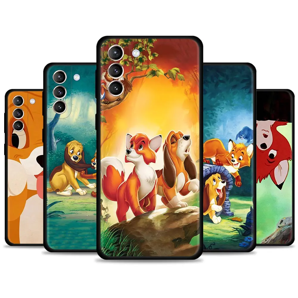 

Case For Samsung Galaxy S10 S9 S8 Plus S10e S7 Edge Silicone Fundas TPU Cover Disney The Fox and the Hound