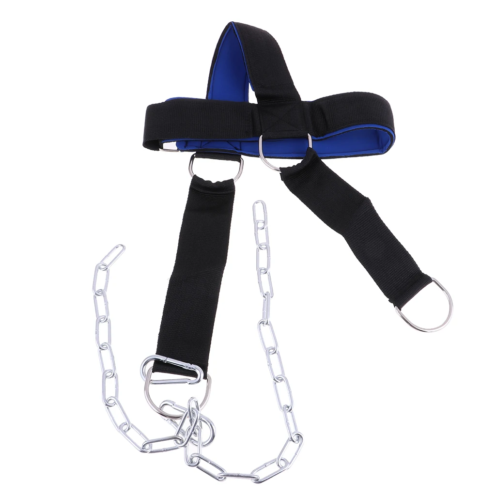 MagiDeal головной убор для шеи мышц строитель тяжелая атлетика цепь тренажерного