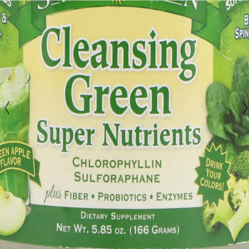 

Cleansing Green Nutrients, Green Apple, 5.85 oz (166 g)