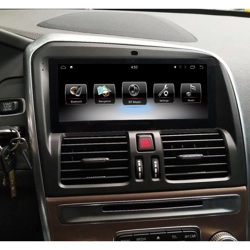 Автомобильный мультимедийный плеер стерео GPS DVD радио навигация Android экран