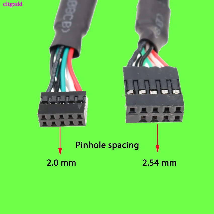 Cltgxdd 30 см Внутренняя Материнская плата 9 Pin шаг 2 0 мм 54 к двухпортовому USB A женский