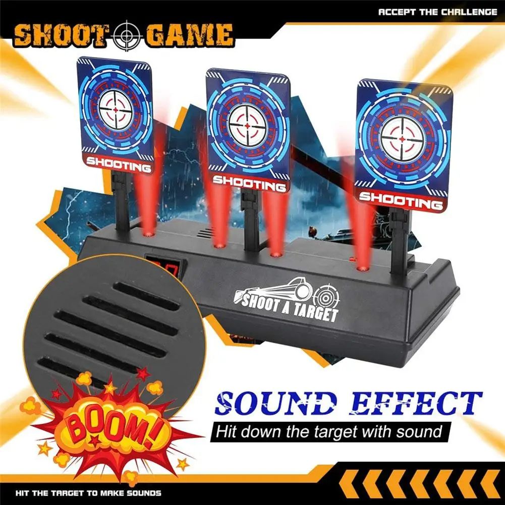 

Electric Scoring Target with Simulation Hit Sound Effect Net Cover Set