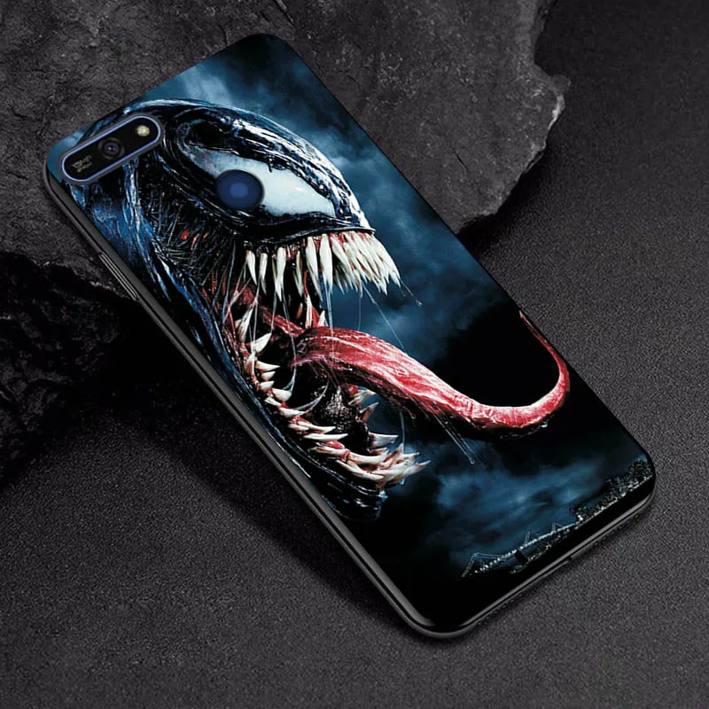 Черный чехол ТПУ для huawei Honor 7A 5,45 7A Pro 5,7 7C ру 5,7 7C 5,99 чехол для телефона для Y5 Y6 Prime чехол Y5 Lite чехол-накладка - Цвет: TPUBLK530
