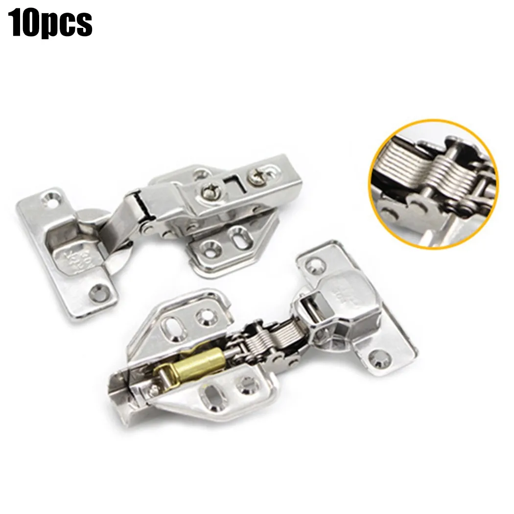 

Kitchen Hinges Replace Soft Standard Steel 10pcs Accessory Cabinet Close