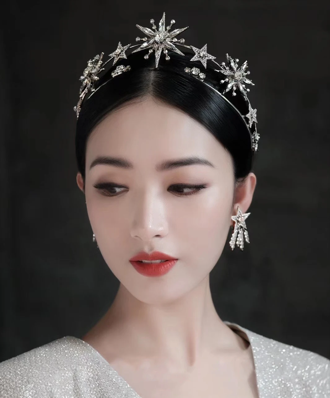 NiuShuya девушки звезда снежинка искусственная принцесса Вечеринка Выпускной День