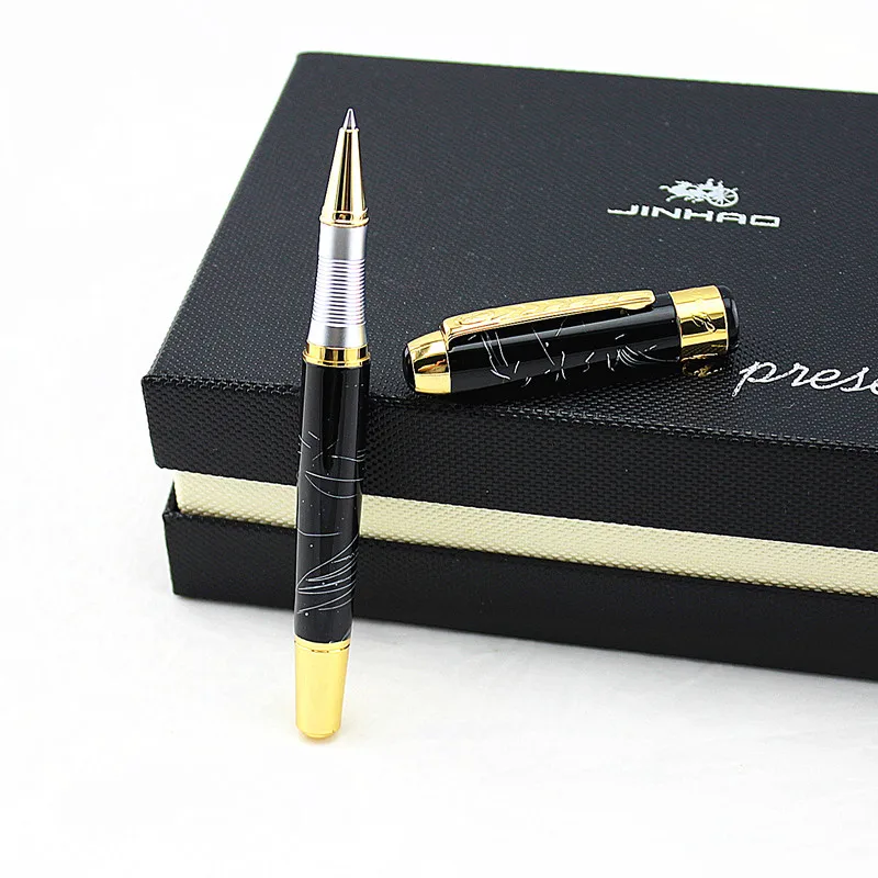 

JINHAO 250 High Quality Luxury 0.7mm Rollerball Pen School & Office Supplies Metal Ballpoint Pen For Student Stationery Gift