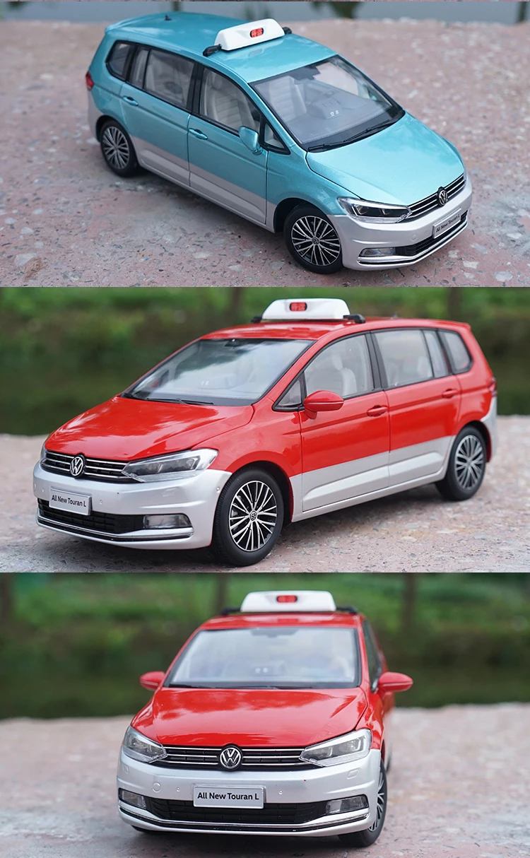 Изысканный подарок 1:18 Touran L сплава модель, моделирование литьем под давлением металлическая модель автомобиля, коллекция украшения
