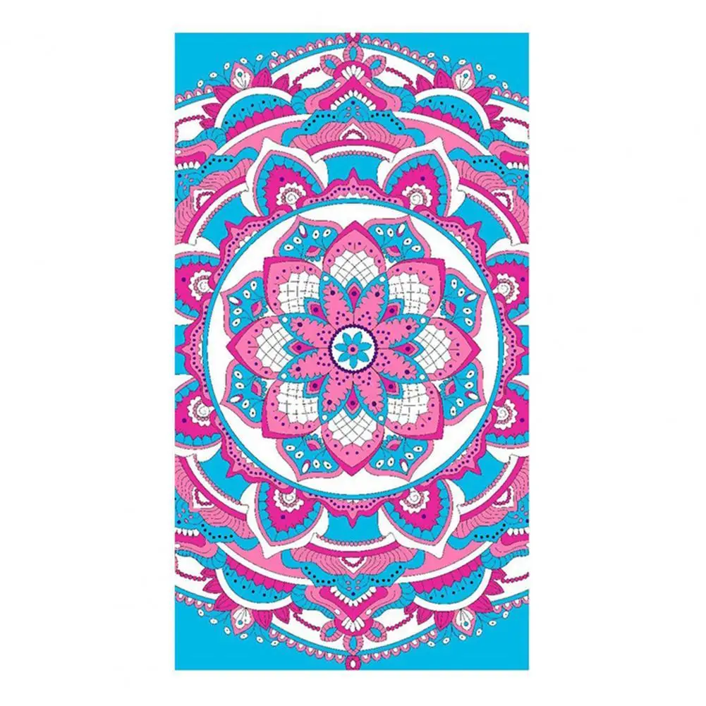 

Beach Towel Eco-friendly Wear Resistant Polyester Fluffy Microfiber Bath Towel Accessories for Home Summer Swimming Accessories