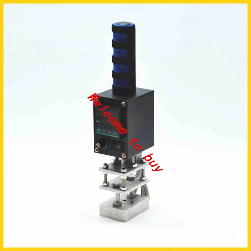 

Hand Operate Branding Machine Leather Printer Creasing Machine Hot Foil Stamping Machine Marking Press Embossing Machine 5x7cmH#