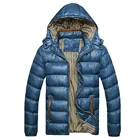 JAYCOSIN зимняя мужская куртка, Мужская зимняя шапка, Мужская парка, съемная хлопковая куртка, уплотненное теплое пальто с хлопковой подкладкой L501010