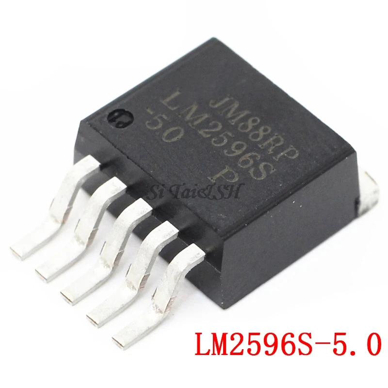 10 шт. LM2596S-5.0 TO263-5 LM2596SX-5.0 LM2596S 5,0 LM2596 TO-263-5 Новый и оригинальный IC Чипсет