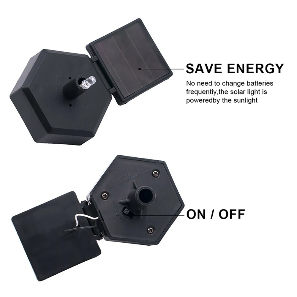 Светодиодный фонарь для газона на солнечной батарее водонепроницаемый садовый